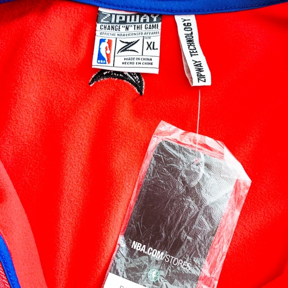 NWT! NBA Los Angeles Clippers Long Sleeve Jacket - Picture 7 of 8